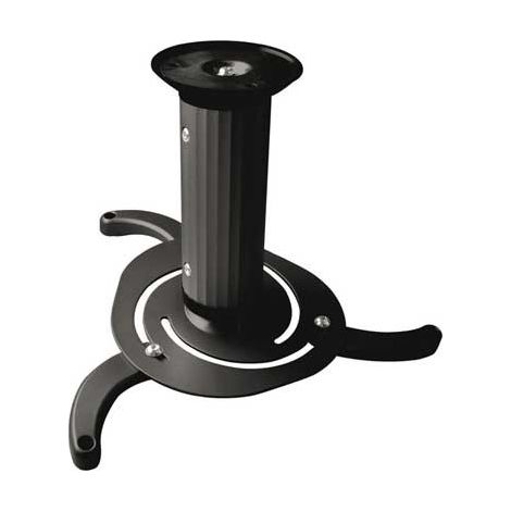 Deckenprojektorhalterung bis zu 170 mm SCHWARZ