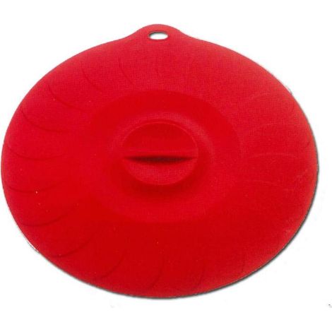 Tapa universal de silicona roja 29 cm para menaje
