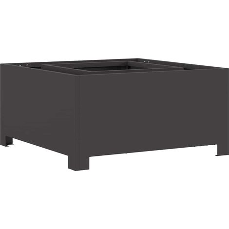 Maison Exclusive - Foyer de cheminée Noir 60 x 60 x 30 cm Acier