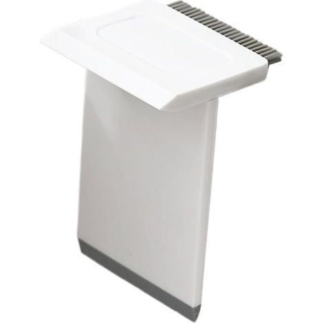 Raclette d'évier 12 x 8,9 cm, manche ergonomique, raclette flexible pour douche, voiture, piscine, terrasse, patio (1/5)