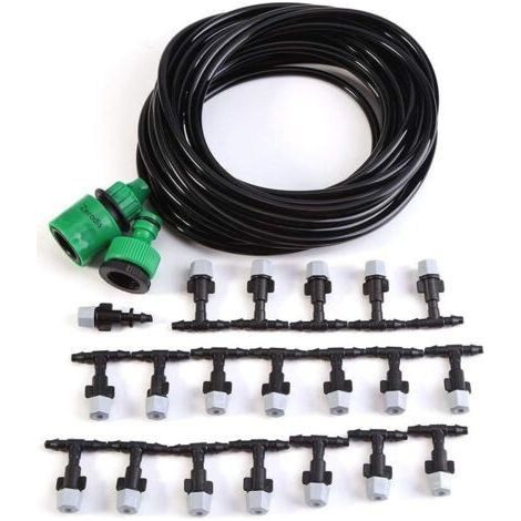 Irrigation kits, adjustable automatic irrigation system for DIY watering, watering, misting, garden, greenhouse, drippers, micro sprinklers, garden irrigation, plant sprinklers (1/5)