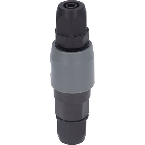 Pneumatik-Schnellkupplung, C-förmig selbstsichernd, PU-Schlauchverbinder 10 x 6,5 mm, 3/8-Zoll-Gewinde, verstärkter Stahl und Kunststoff, Kompressorzubehör, Set SP30+PP30 (1/5)