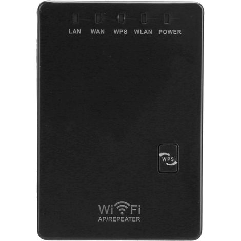 Routeur réseau sans fil Wi-Fi Répéteur Amplificateur SSID 300 Mbps Prise 100-240 V