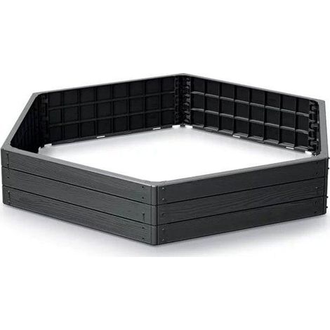 Prosperplast Base Woody griglia da giardino antracite 1480x1290mm (1/3)