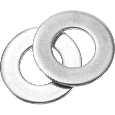 40Pcs M14 304 Acier Inoxydable Rondelles Plates Rondelle Plate 14mm ID 25mm OD 1.5mm Épais Espaceurs Plats pour Vis Boulons Réparation Plomberie Robinet Jardin, Argent (1/5)