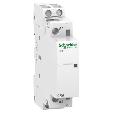 Schneider Electric – Contacteur à clé 1NO 25A 230V – A9C20731 – Commutation électrique efficace – Pour applications résidentielles et commerciales