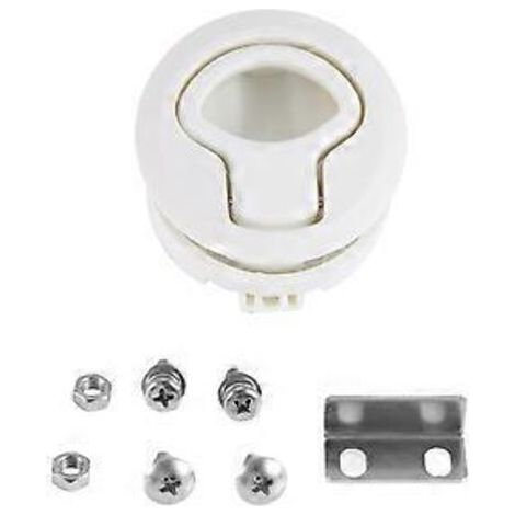 Loquet de porte rond à poignée pour porte 1/4, trappe de pont de bateau, camping-car, armoire, yacht
