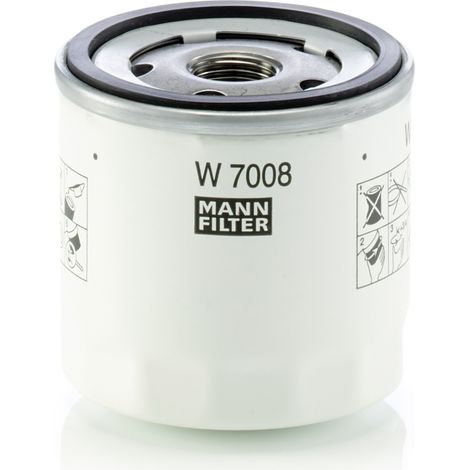 Filtro aceite MANN-FILTER W7008