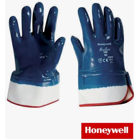 Guanti blue safe manich.dor.rivest. Taglia10 - 12pz