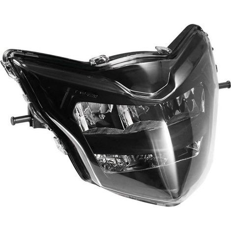 Phare de moto à LED modifié, feux de route et de croisement adaptés aux modèles Yamaha LC135 V2-V6 (1/4)