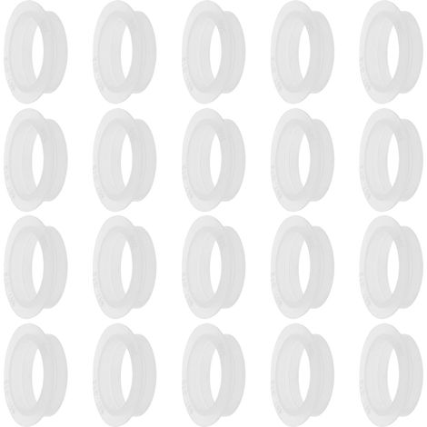 Joint de Capteur de Stationnement Arrière 20 Pcs en Caoutchouc Blanc (1/5)