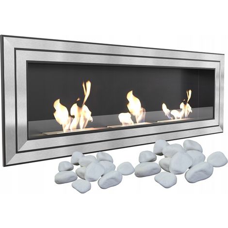 Wandkamin Bioethanol JULIET 1800 TÜV Set (1/5)