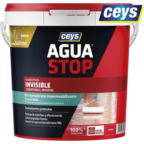 CEYS Aguastop Impermeabilizzante - Invisibile Grande Formato 4L 903361 (1/3)