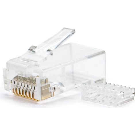 CONECTOR RJ45 8 HILOS CAT.6 (10 UDS) (1/3)
