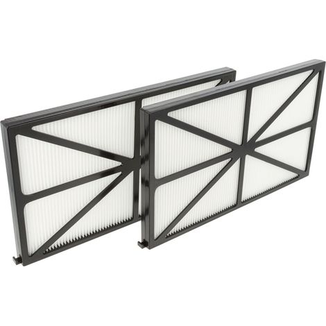 vhbw 2x Filterkartusche Ersatz für Hayward RCX70101PAK2 für Poolsauger, Poolroboter - Feinfilter, 29 x 17 x 1,7 cm (1/4)