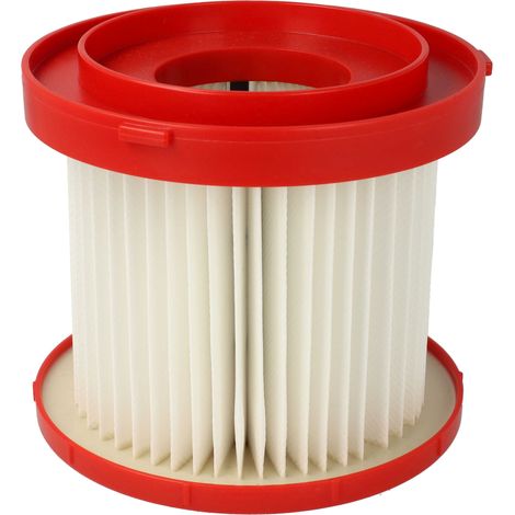vhbw 1x Staubsaugerfilter kompatibel mit Milwaukee M12 FVCL, M18 FPOVCL, M18 VC2, M18 VC2-0 Staubsauger - HEPA Filter Allergiefilter