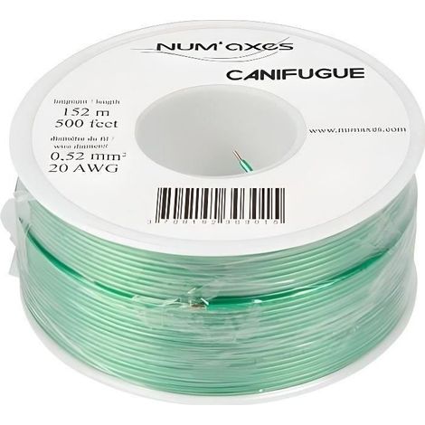 Bobina di filo 0,52 mm² x 152 m recinzioni anti fuga