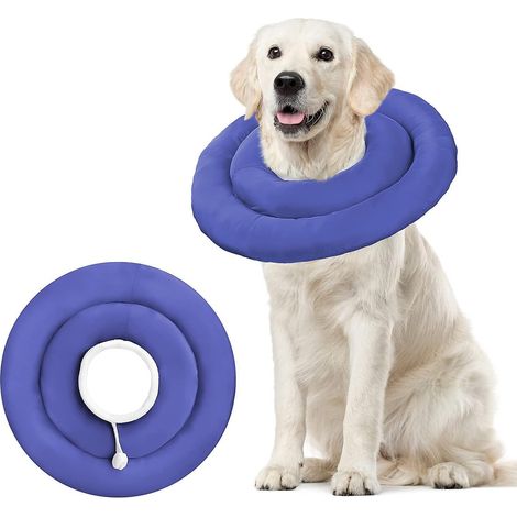collier Rglable Pour Chat, Collier Doux Pour Chat, Collier Anti - Lchage Pour Chat Aprs Chirurgie (bleu) (1/4)