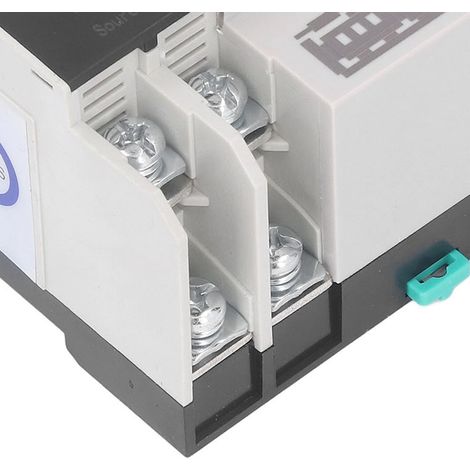 Interrupteur de Transfert Automatique 80A pour Générateur, Double Alimentation AC110V, Commutation Rapide (1/5)