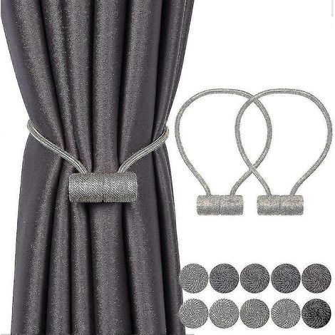 Magnetische Gardinenclips, Gardinenclips, Kordeln, Gardinenstangen, Schlaufen, Gardinen (1/5)