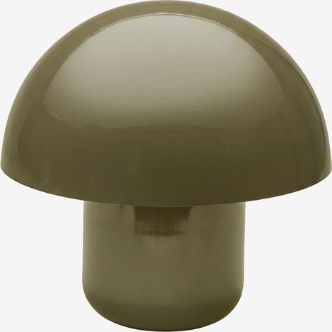 SKLUM Zyora Tischlampe ↑30 cm aus Eisen Tiefes Grün Olive (1/5)