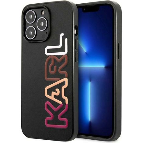 Karl Lagerfeld KLHCP13LPCOBK iPhone 13 Pro / 13 6.1 negro/negro carcasa rígida Multipink Marca (1/5)