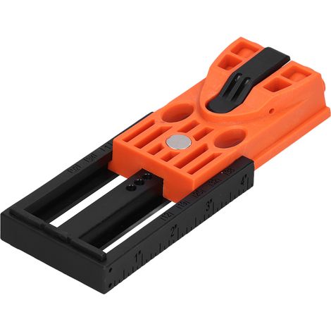 Verstellbare Taschenlochlehre aus ABS-Kunststoff für metrische und imperiale Schräglöcher in 9,5 mm Holz (1/5)