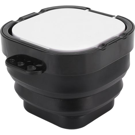 Seau d'eau portable 3 en 1 tout-en-un, boîte à peinture, seau pliable pour laver les pinceaux, distributeur de nettoyant pour aquarelle, boîte de mélange de couleurs (1/5)