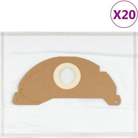 Sacs à poussière pour aspirateurs Kärcher A2004, lot de 20 (1/5)