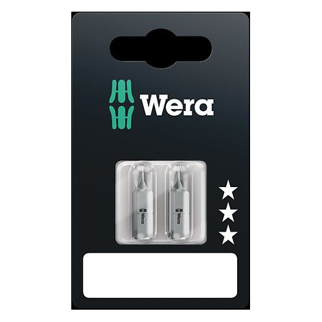 Bit PZ 2x25 (2 pezzi) WERA SC8551ZSBPZ2