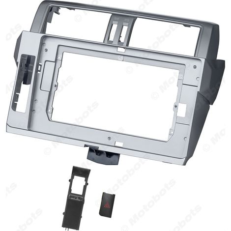 Versatile frame for 14-2017 Toyota Prado 10.1-inch large screen navigation modification panel frame (1/4)