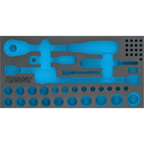 Insert en mousse souple HAZET à 2 composants 163-355L (1/2)