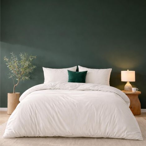 Housse de Couette 240x260 + 2 Taies Oreiller 50x70cm (1/5)