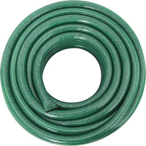 Tuyau d'arrosage vert 0,75" 50 m PVC