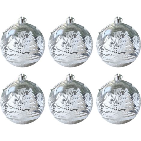 Boules d'ornement de Noël – lot de décorations, sapin, mariage et maison (1/5)