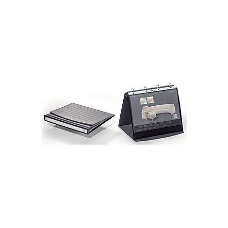 Durable Chevalet de Présentation A4 Gris Moderne