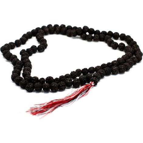 108 Rudraksha Mala - Sombre- Vendu par 1 (1/4)