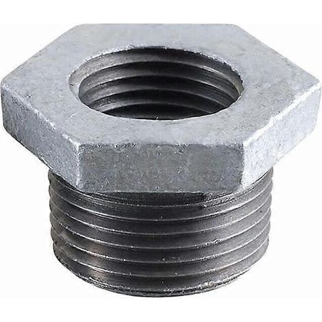 Douille galvanisée 1/2 x 1/8 pouce, raccord réducteur de tuyau durable pour Primex 89247, conversion de taille rapide (1/4)