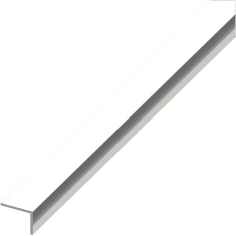 Alfer Profilo Angolare Alluminio (Lati Disuguali) Argento Cromato Mm. 15X10X1 Mt. 2 - 5 Pz