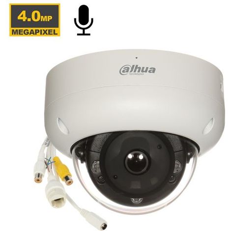 Dahua telecamera IP 4Mp Ottica 2.1 mm IR 15m - IPC-HDBW3441R-AS-P T