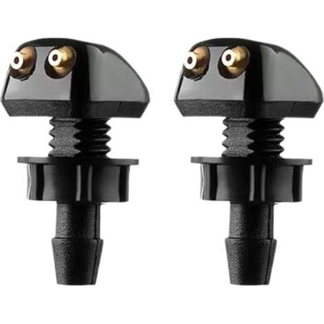 2Pcs Buse de Lave-Glace Avant Universelle, Gicleur Lave Glace, Lave Glace Voiture, Convient Aux Pièces Automobiles avec Interface de 8 mm (1/5)