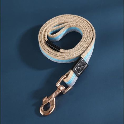 Laisse de Dressage pour Chien Durable - 2m - Bleu/Rouge - Extérieur - Nylon - Corde (1/3)