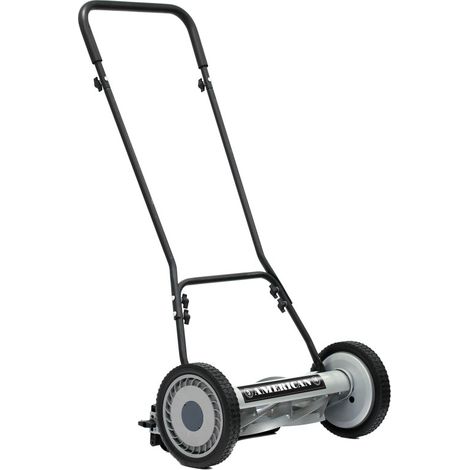 Venteo – Tondeuse manuelle hélicoïdale 5 lames 45 cm – Hauteur de coupe réglable 1,27 à 6,3 cm – Silencieuse et écologique – Pour pelouse esthétique