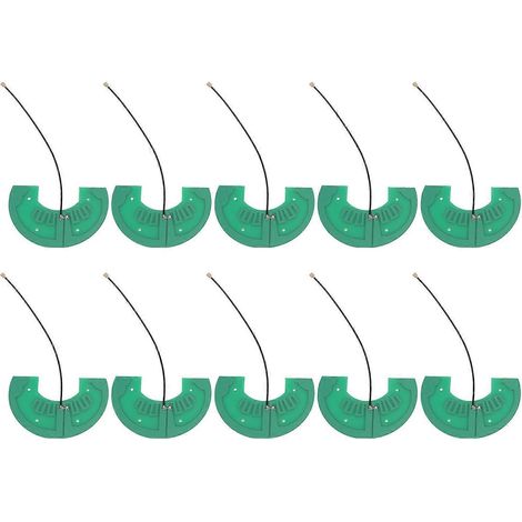 10 Stück interne U-förmige 4G 8DBI Signalstabilisierung PCB Hartplatine eingebaute Antenne