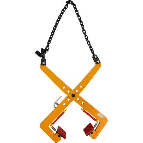 Senderpick – Pince de pose de briques 500kg – Acier allié et caoutchouc – Ouverture réglable 33-70cm – Pour chantiers et constructions