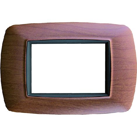 PLACCA EFFETTO LEGNO CHIARO 'LIFE' 4 posti - 2984/LC  - FEB