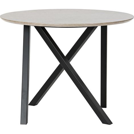 DKD Home Decor Table d'appoint Noir Marron Clair 65 cm (1/4)