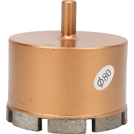 Ouvre-marbre diamant noyau foret scie cloche pour granit carrelage béton verre 80mm (1/5)