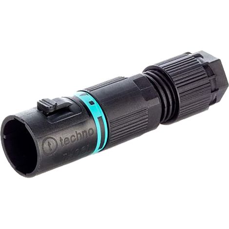 Connecteur d'éclairage RS PRO, 2 pôles , 1 voie , Montage sur câble ( Prix pour 1 )