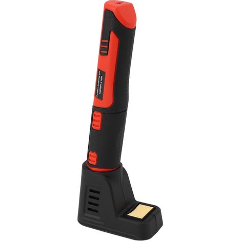 Kit de fer à souder rechargeable USB, chauffage rapide 450 °C, antioxydant, avec capteur tactile et éclairage LED, fer à souder portable pour circuits imprimés. (1/5)